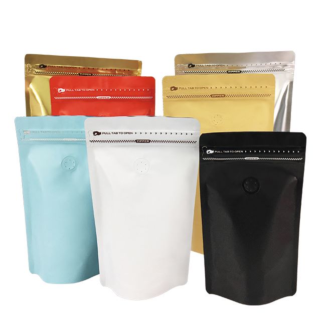 Etablere travl Tvunget Kina Stand Up Coffee Bag Pouch Aluminiumsfolie Kaffebønnepulver  Emballeringsfabrik og producenter |Lebei